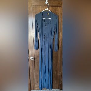 Rachel Pally Navy Blue Maxi Dress